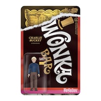 Figura De Acción Super7 Willy Wonka Y Charlie Bucket De La Fábrica De Chocolate - Venta Internacional.