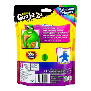 Foto 3 | Foto 3 | Figura De Juguete Heroes Of Goo Jit Zu Rainbow Friends, Color Verde - Venta Internacional.