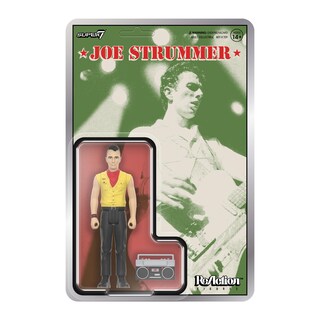 Foto 1 | Foto 1 | Figura De Acción Super7 Joe Strummer De 3.75 Pulgadas Con Accesorio Boombox - Venta Internacional.