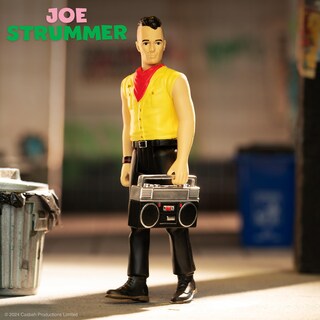 Foto 3 | Foto 3 | Figura De Acción Super7 Joe Strummer De 3.75 Pulgadas Con Accesorio Boombox - Venta Internacional.