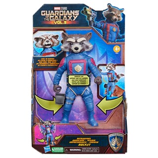 Foto 2 | Foto 2 | Figura De Acción Marvel Studios Guardianes De La Galaxia Rocket - Venta Internacional.