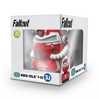 Foto 2 | Foto 2 | Figura Coleccionable De Vinilo Con Forma De Pato De Goma Tubbz Nuka Cola T-51 - Venta Internacional.