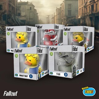 Foto 6 | Foto 6 | Figura Coleccionable De Vinilo Con Forma De Pato De Goma Tubbz Nuka Cola T-51 - Venta Internacional.