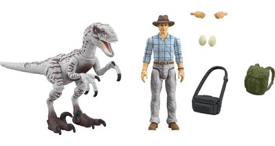 Foto 4 | Foto 4 | Figuras De Acción Mattel Jurassic Park Iii Hammond Collection - Venta Internacional.