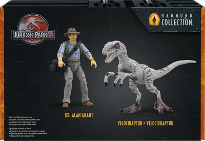Foto 6 | Foto 6 | Figuras De Acción Mattel Jurassic Park Iii Hammond Collection - Venta Internacional.
