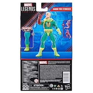 Foto 6 | Foto 6 | Figura De Acción Baron Von Strucker De La Serie Marvel Legends - Venta Internacional.