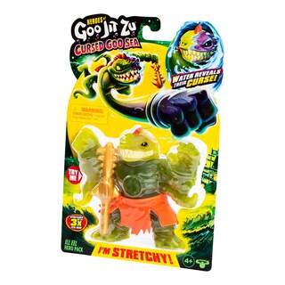 Foto 4 | Foto 4 | Figura De Acción Heroes Of Goo Jit Zu Cursed Goo Sea Ill Eel - Venta Internacional.
