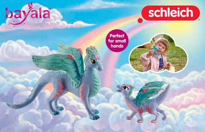 Foto 4 | Foto 4 | Flor Voladora De Toy Schleich Bayala, Madre Y Bebé Dragón - Venta Internacional.