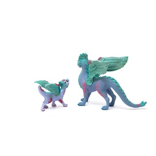 Foto 7 | Foto 7 | Flor Voladora De Toy Schleich Bayala, Madre Y Bebé Dragón - Venta Internacional.