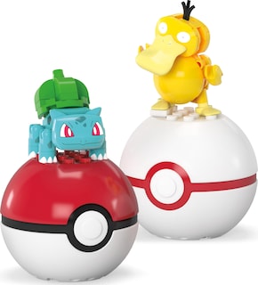 Foto 3 | Foto 3 | Set De Juguetes De Construcción Mega Pokémon Bulbasaur Y Psyduck 63 Piezas - Venta Internacional.