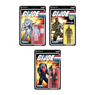 Foto 5 | Foto 5 | Figura De Acción Super7 G.i. Joe Reaction Figures W8 Red Jackal - Venta Internacional.