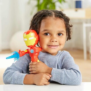 Foto 2 | Foto 2 | Figura De Acción Spidey Y Sus Increíbles Amigos Iron Man 23 Cm - Venta Internacional.