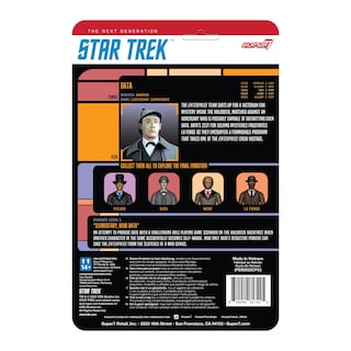 Foto 3 | Foto 3 | Figura De Acción Super7 Star Trek The Next Generation Data - Venta Internacional.