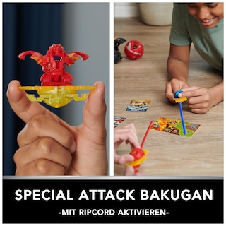 Foto 3 | Foto 3 | Figura De Acción Bakugan Special Attack Ventri Con Cartas Coleccionables - Venta Internacional.