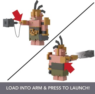 Foto 3 | Foto 3 | Figura De Acción Mattel Minecraft Legends Portal Guard De Más De 6 Años - Venta Internacional.