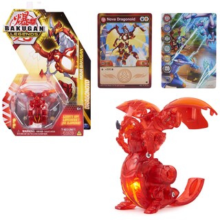 Foto 1 | Foto 1 | Figura De Acción Bakugan Legends Nova Bakugan Dragonoid Con Cartas - Venta Internacional.