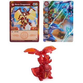 Foto 2 | Foto 2 | Figura De Acción Bakugan Legends Nova Bakugan Dragonoid Con Cartas - Venta Internacional.