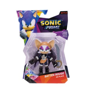 Foto 3 | Foto 3 | Figura De Acción Sonic Prime Baton Rouge De 5 Pulgadas Con 15 Articulaciones - Venta Internacional.