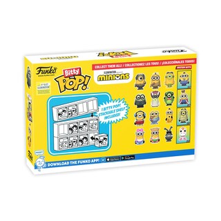 Foto 4 | Foto 4 | Paquete De 4 Minijuguetes Coleccionables Funko Bitty Pop! Esbirros - Venta Internacional.
