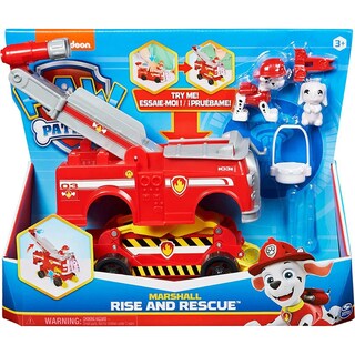 Foto 5 | Foto 5 | Figuras Paw Patrol: Rise And Rescue Transforming Car With Marshall