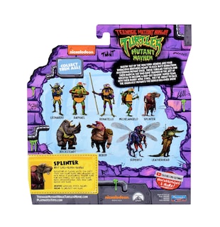 Foto 3 | Foto 3 | Figura De Acción Teenage Mutant Ninja Turtles Splinter 12 Cm - Venta Internacional.