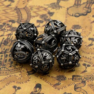 Foto 4 | Foto 4 | Accesorios De Juego De Mesa Metal Dice Chips Para Todas Las Edades - Venta Internacional.