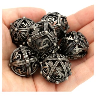 Foto 5 | Foto 5 | Accesorios De Juego De Mesa Metal Dice Chips Para Todas Las Edades - Venta Internacional.