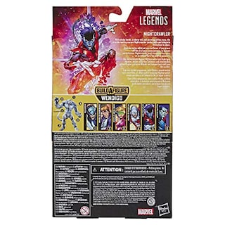 Foto 3 | Foto 3 | Figura De Acción Marvel Classic Hasbro Legends Nightcrawler 6 - Venta Internacional.