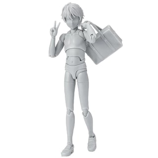 Foto 2 | Foto 2 | Bandai Figura Articulada Tamashii Nations S.h.figuarts Body Kun Ed. Dx Set Gray Color School Life Ve