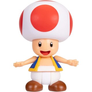 Foto 2 | Foto 2 | Set De Juego Action Figures Super Mario Deluxe Toad De 2,5 Pulgadas - Venta Internacional.