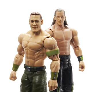 Foto 2 | Foto 2 | Figuras De Acción Mattel Wwe De John Cena Y Shawn Michaels De 15 Cm - Venta Internacional.