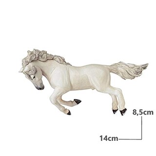 Foto 2 | Foto 2 | Papo Blanco Criado Hasta Figura De Caballo, Multicolor, Tamaño Oner - Venta Internacional.