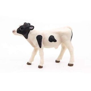 Foto 5 | Foto 5 | Figura De Animal De Granja Papo, Becerro Blanco Y Negro - Venta Internacional.