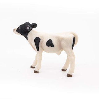 Foto 6 | Foto 6 | Figura De Animal De Granja Papo, Becerro Blanco Y Negro - Venta Internacional.