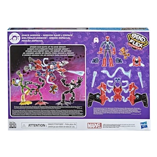 Foto 4 | Foto 4 | Figura De Acción Spider-man Marvel Bend And Flex Missions - Venta Internacional.