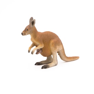 Foto 6 | Foto 6 | Figura Papo Wild Animal Kingdom Kangaroo Con Joey 50188 - Venta Internacional.