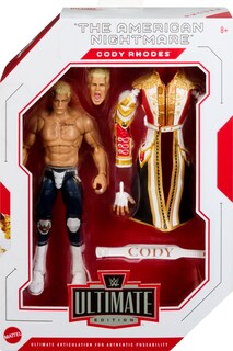 Foto 6 | Foto 6 | Figura de Acción Mattel WWE Ultimate Edition Cody Rhodes de 6 Pulgadas - Venta Internacional