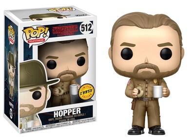 Foto 2 | Foto 2 | Figura De Vinilo Funko Pop Stranger Things Chief Hopper - Venta Internacional.