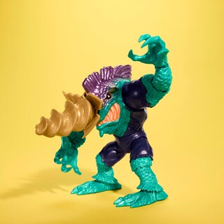 Foto 2 | Foto 2 | Figura De Acción Mattel Street Sharks Slash De 15 Cm Con Bite & Drill - Venta Internacional.