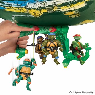 Foto 3 | Foto 3 | Dirigible Clásico Con Forma De Tortuga Toy Teenage Mutant Ninja Turtles - Venta Internacional.