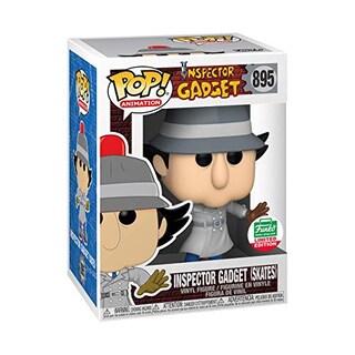 Foto 2 | Foto 2 | Figura De Vinilo Pop Funko Animation Inspector Gadget Con Patines - Venta Internacional.