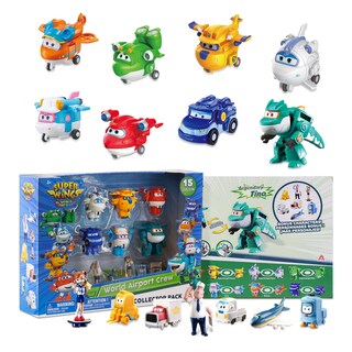 Foto 1 | Foto 1 | Paquete De 15 Unidades Toy Super Wings Transformer Con Ruedas Móviles Reales - Venta Internacional.