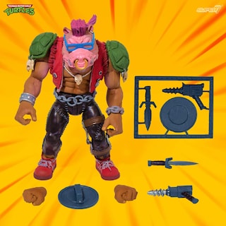 Foto 5 | Foto 5 | Figura De Acción Super7 Teenage Mutant Ninja Turtles Bebop - Venta Internacional.