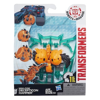 Foto 2 | Foto 2 | Figura De Acción Transformers Robots In Disguise Minicon Hammer - Venta Internacional.