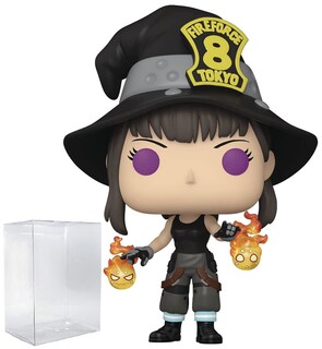 Foto 1 | Foto 1 | Figura De Vinilo Funko Pop! Fire Force Maki Con Protector De Caja - Venta Internacional.