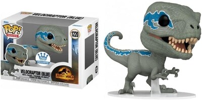 Foto 2 | Foto 2 | Funko Pop Velociraptor (azul) - Jurassic World: Dominion Exc - Venta Internacional.
