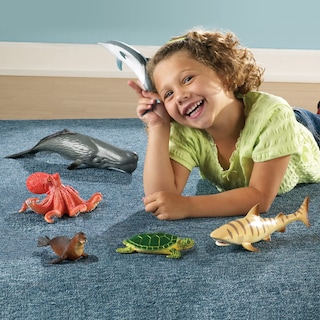Foto 5 | Foto 5 | Jumbo Ocean Animals De Toy Learning Resources, 6 Unidades, Más De 3 Años - Venta Internacional.