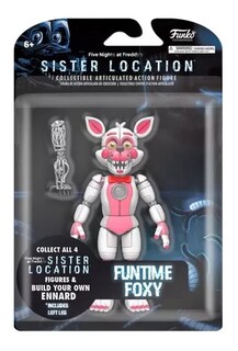Foto 2 | Foto 2 | Figura Articulada Funko Five Nights At Freddy Sister Location Fun Time Foxy