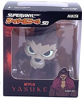 Foto 6 | Foto 6 | Figura De Acción Super7 Netflix Anime Yasuke Supervinyl De 3 Pulgadas - Venta Internacional.
