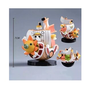 Foto 2 | Foto 2 | Figura 2 Mini Barco Thousand Sunny Y Going Merry One Piece Multicolor